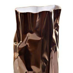 ваза керамическая (металлик)